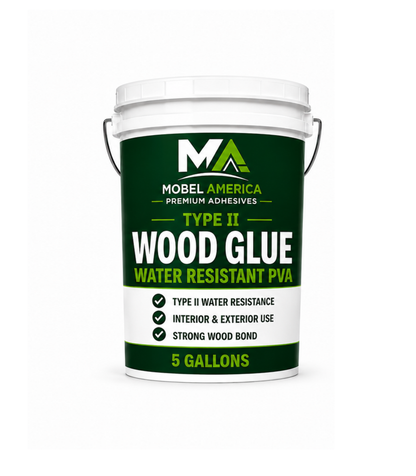 Wood Glue 5 Gal Pail - PVA Type II Premium