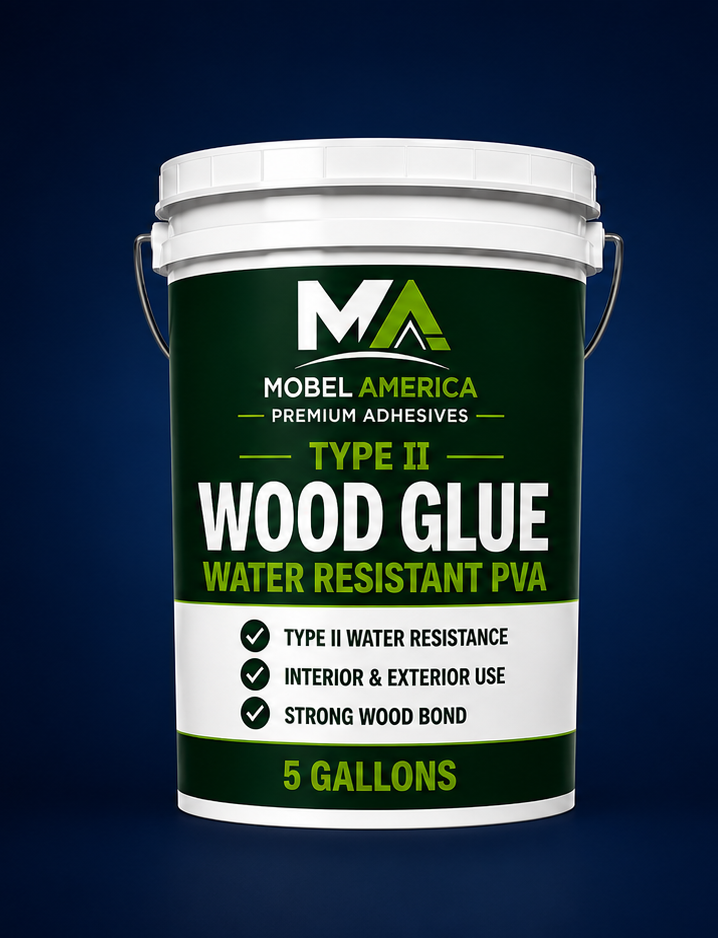 Wood Glue 5 Gal Pail - PVA Type II Premium